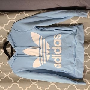 Blue Woman's Addidas Hoodie XS